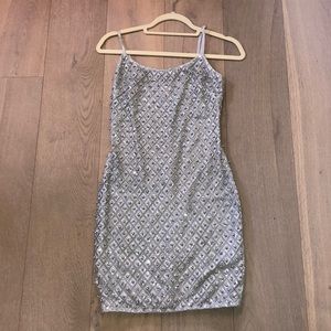 by the way. Silver Cocktail Dresss